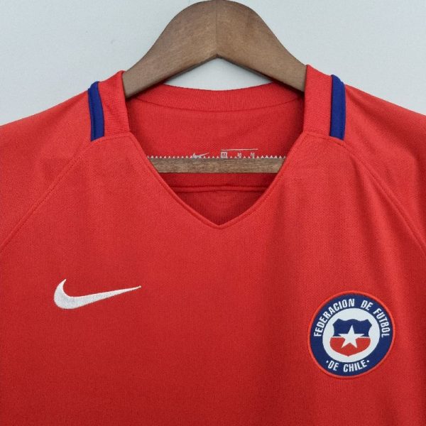Chile 2016-17 Home Retro Jersey - Image 10