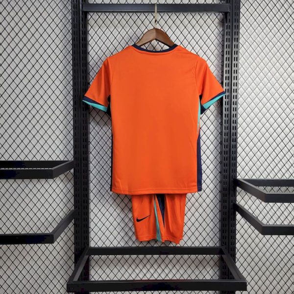 England 2024/25 Euro Goalkeeper Jersey Kids Kit - Image 2