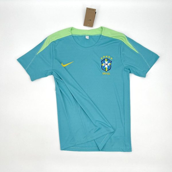 Brazil 2024 Pre-Match Training Jersey - Image 3