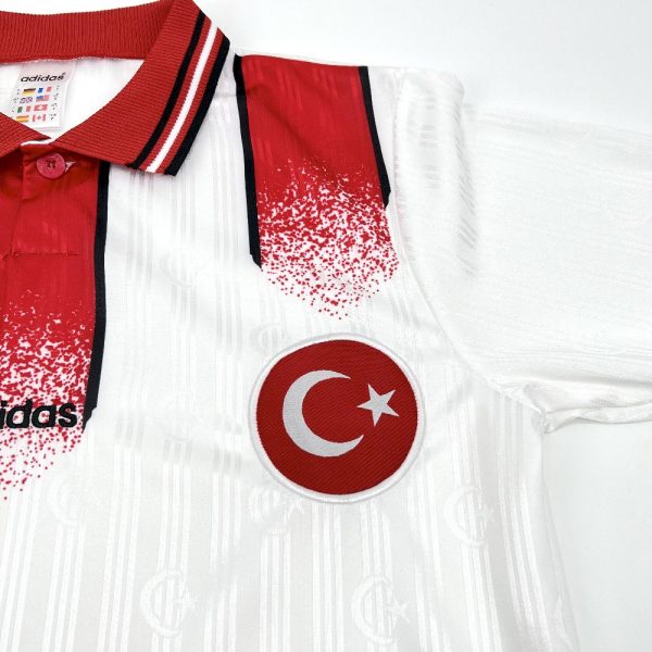 Turkiye 1996 Away Retro Jersey - Image 5