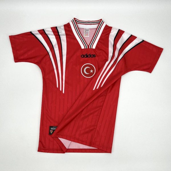 Turkiye 1996 Home Retro Jersey - Image 8