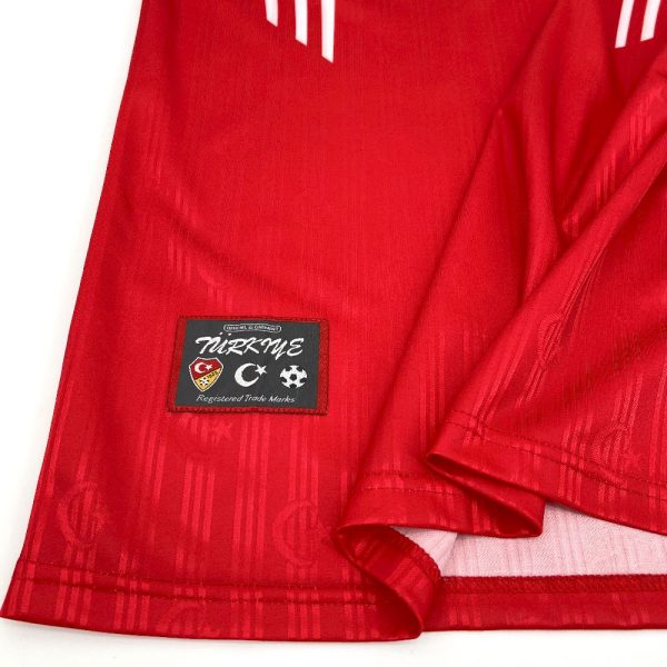 Turkiye 1996 Home Retro Jersey - Image 7