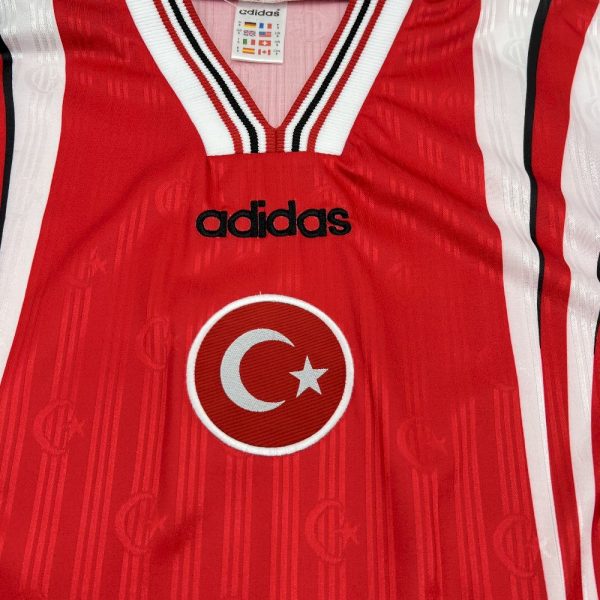 Turkiye 1996 Home Retro Jersey - Image 5