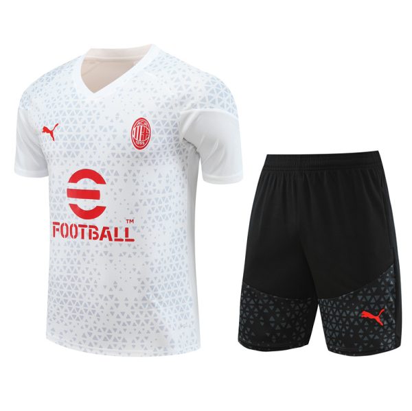 Ac Milan 2023/24 Training Adult Jersey+Short 14001 - Image 3