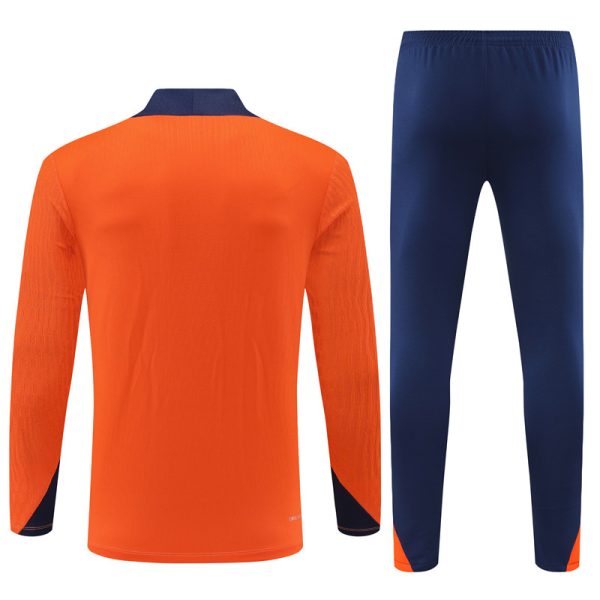 Netherlands 2024/25 Half-Zip Adult Sweater+Pant 14001 - Image 2