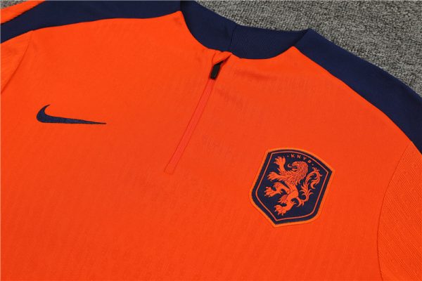 Netherlands 2024/25 Half-Zip Adult Sweater+Pant 14001 - Image 3