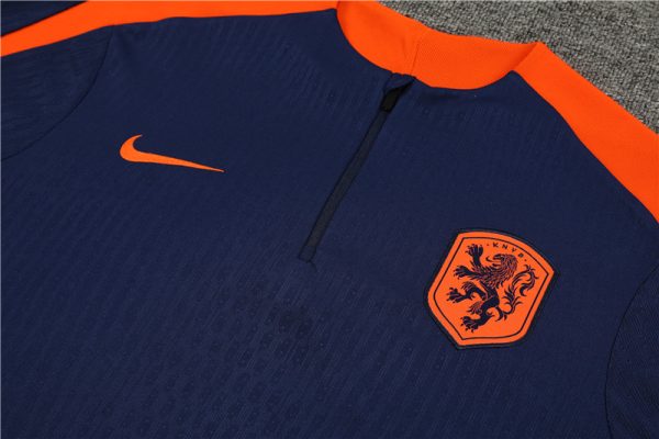 Netherlands 2024/25 Half-Zip Adult Sweater+Pant 14001 - Image 5