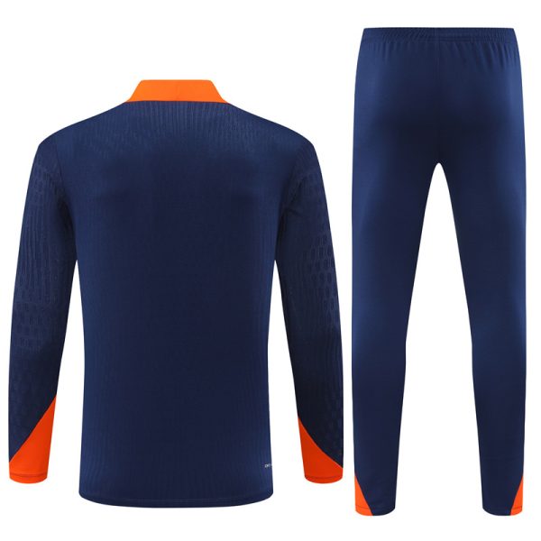 Netherlands 2024/25 Half-Zip Adult Sweater+Pant 14001 - Image 2