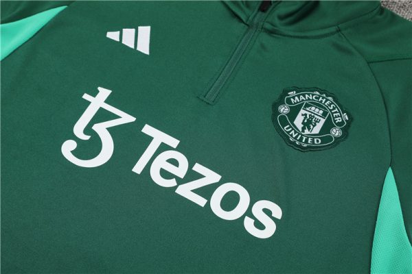 Manchester United 2023/24 Half-Zip Adult Sweater+Pant 14001 - Image 3