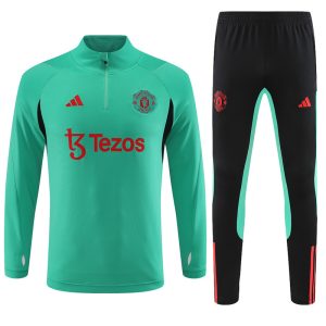 Manchester United 2023/24 Half-Zip Adult Sweater+Pant 14001
