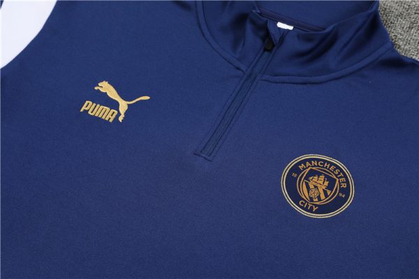 Manchester City 2023/24 Half-Zip Adult Sweater+Pant 14001 - Image 5