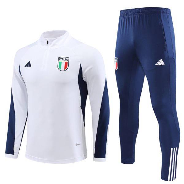 Italy 2024/25 Half-Zip Adult Sweater+Pant 14001 - Image 4