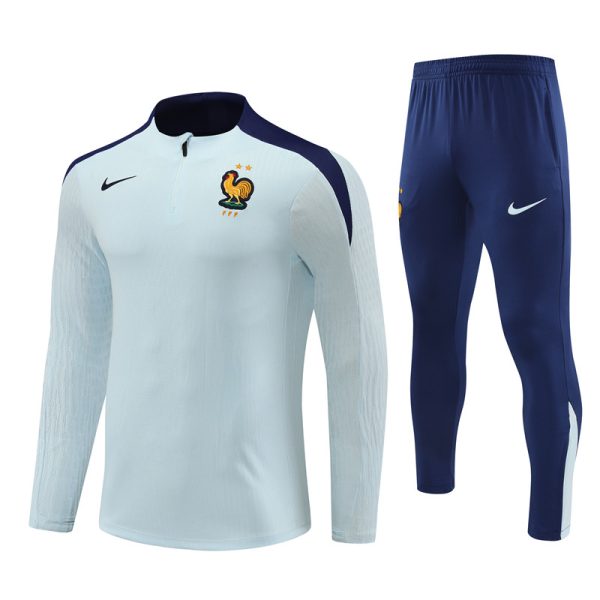 France 2024/25 Half-Zip Adult Sweater+Pant 14001 - Image 5