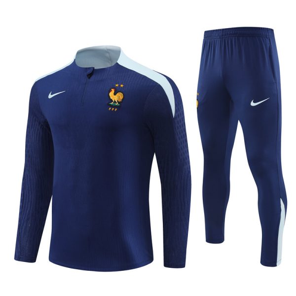 France 2024/25 Half-Zip Adult Sweater+Pant 14001 - Image 5