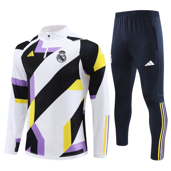 Real Madrid 2023/24 Half-Zip Adult Sweater+Pant 14001 - Image 5