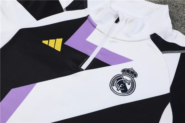 Real Madrid 2023/24 Half-Zip Adult Sweater+Pant 14001 - Image 3
