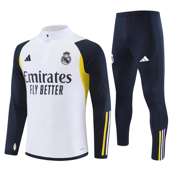 Real Madrid 2023/24 Half-Zip Adult Sweater+Pant 14001 - Image 5