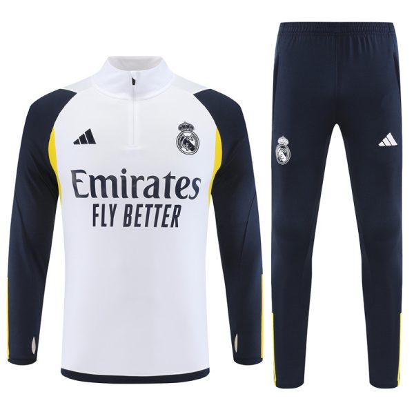 Real Madrid 2023/24 Half-Zip Adult Sweater+Pant 14001