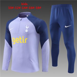 Tottenham Hotspur 2023/24 Half-Zip Kids Sweater+Pant 14001