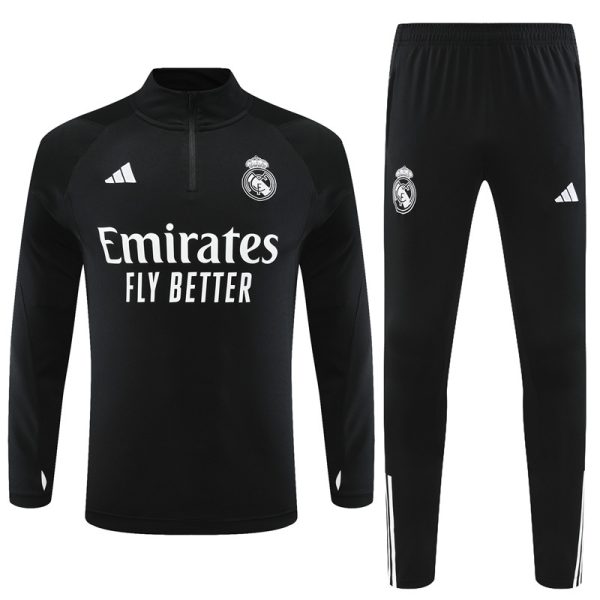 Real Madrid 2023/24 Half-Zip Adult Sweater+Pant 14001
