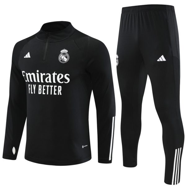 Real Madrid 2023/24 Half-Zip Adult Sweater+Pant 14001 - Image 5