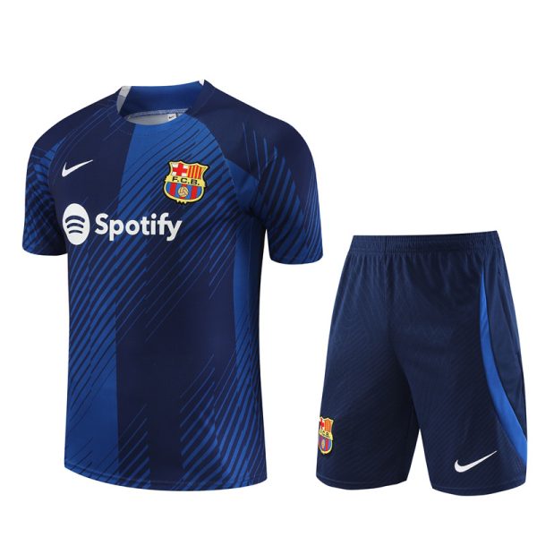 Barcelona 2023/24 Training Adult Jersey+Short 14001 - Image 4