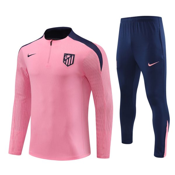 Atletico Madrid 2024/25 Half-Zip Adult Sweater+Pant 14001 - Image 5