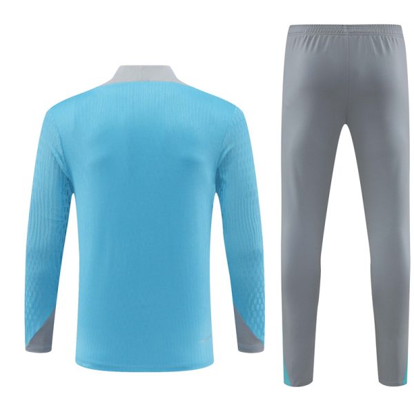 Atletico Madrid 2024/25 Half-Zip Adult Sweater+Pant 14001 - Image 2