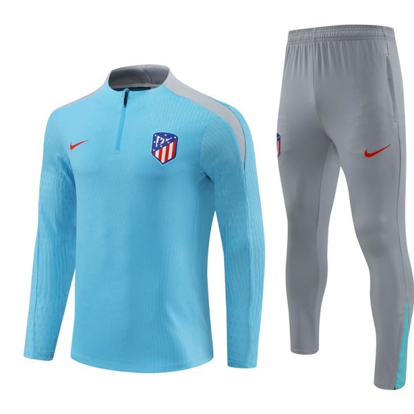 Atletico Madrid 2024/25 Half-Zip Adult Sweater+Pant 14001 - Image 4