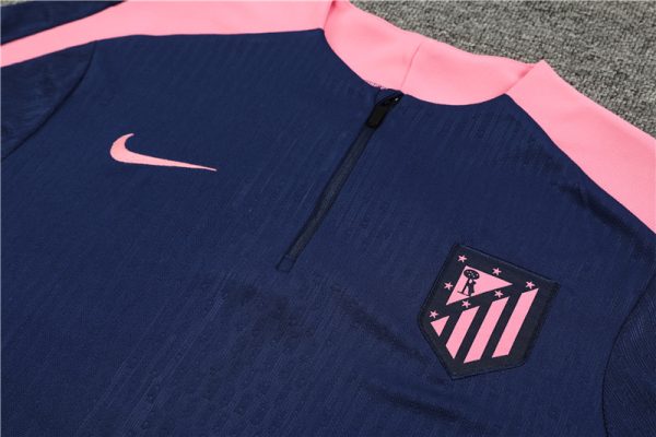 Atletico Madrid 2024/25 Half-Zip Adult Sweater+Pant 14001 - Image 3