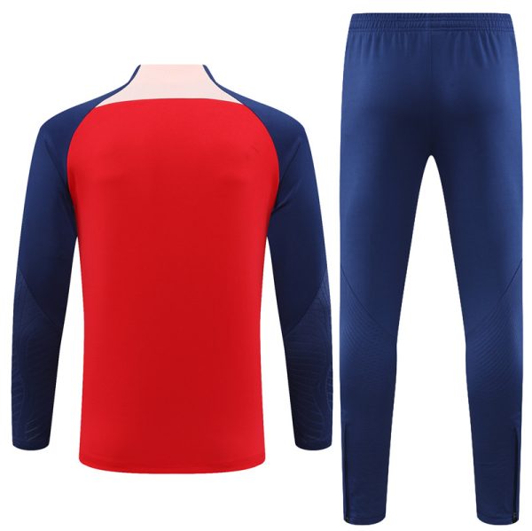Atletico Madrid 2024/25 Half-Zip Adult Sweater+Pant 14001 - Image 2
