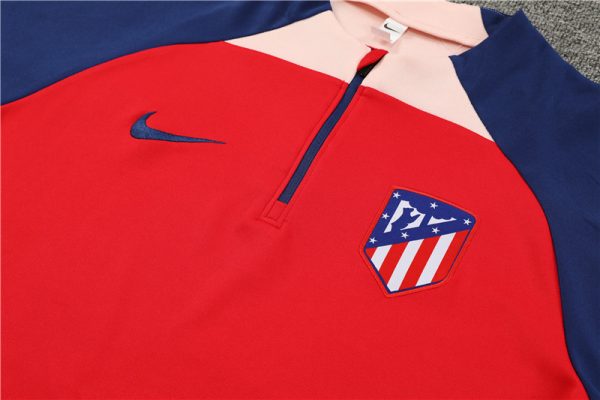 Atletico Madrid 2024/25 Half-Zip Adult Sweater+Pant 14001 - Image 3