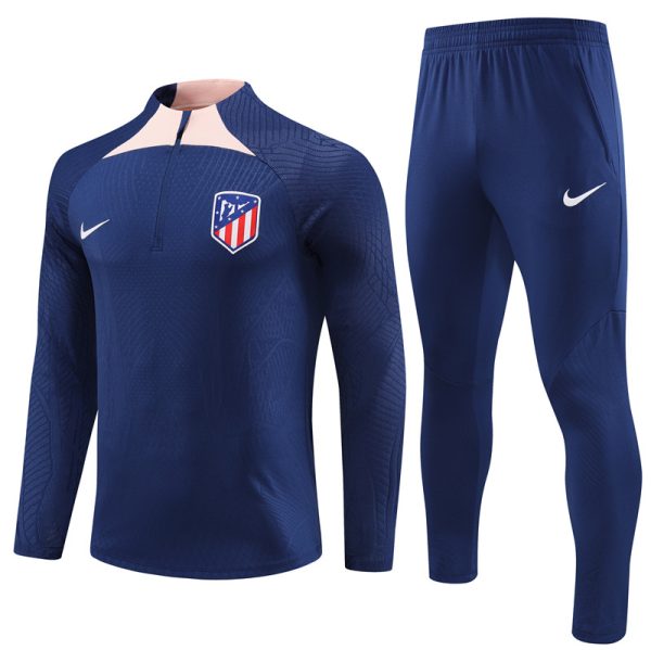 Atletico Madrid 2024/25 Half-Zip Adult Sweater+Pant 14001 - Image 5