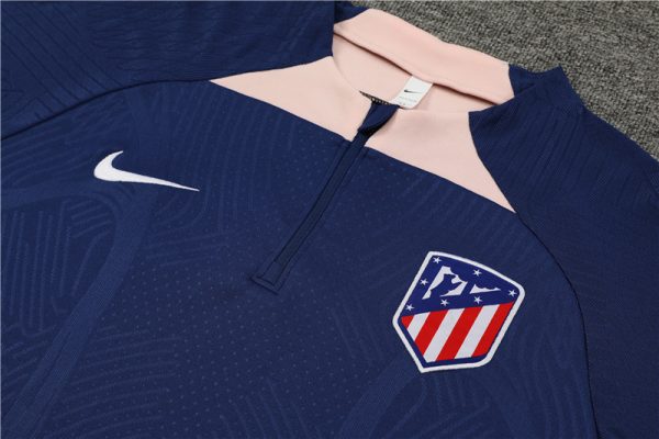 Atletico Madrid 2024/25 Half-Zip Adult Sweater+Pant 14001 - Image 3