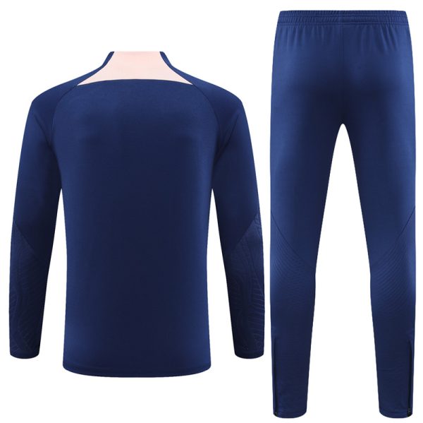 Atletico Madrid 2023/24 Half-Zip Adult Sweater+Pant 14001 - Image 2