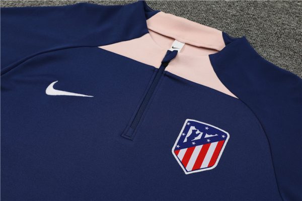Atletico Madrid 2023/24 Half-Zip Adult Sweater+Pant 14001 - Image 3
