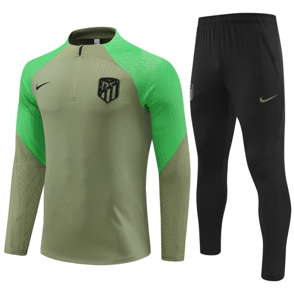 Atletico Madrid 2023/24 Half-Zip Adult Sweater+Pant 14001 - Image 5