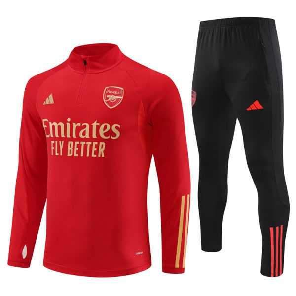 Arsenal 2023/24 Half-Zip Adult Sweater+Pant 14001 - Image 5