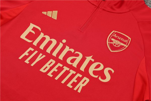 Arsenal 2023/24 Half-Zip Adult Sweater+Pant 14001 - Image 3