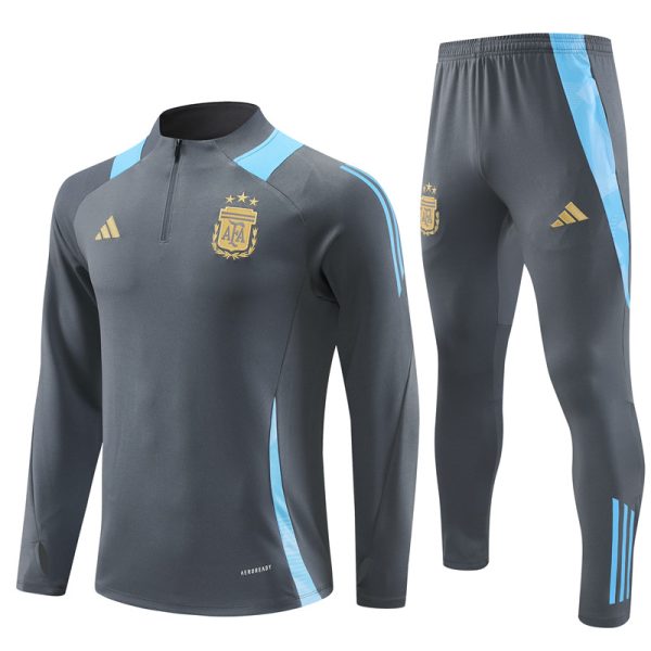 Argentina 2024/25 Half-Zip Adult Sweater+Pant 14001 - Image 4