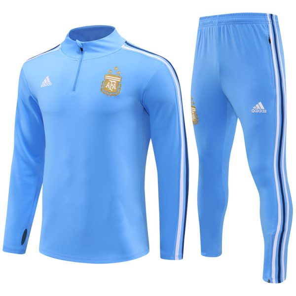 Argentina 2024/25 Half-Zip Adult Sweater+Pant 14001 - Image 5