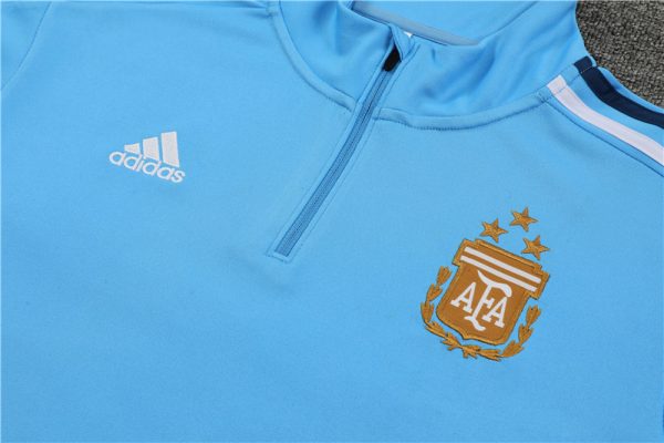 Argentina 2024/25 Half-Zip Adult Sweater+Pant 14001 - Image 3