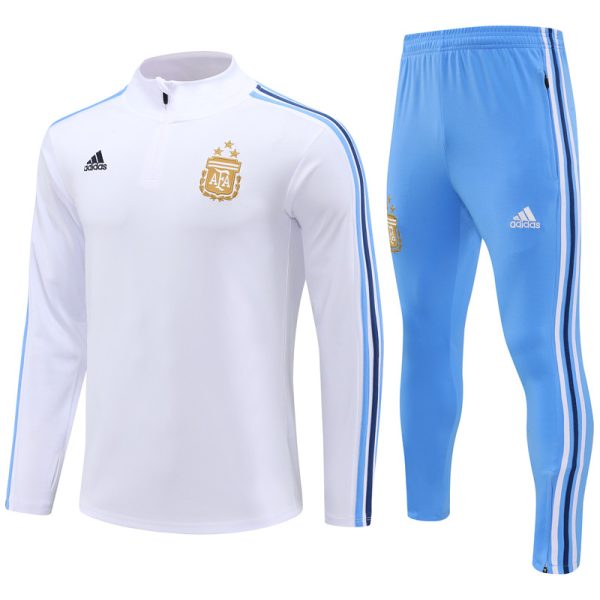 Argentina 2023/24 Half-Zip Adult Sweater+Pant 14001 - Image 3