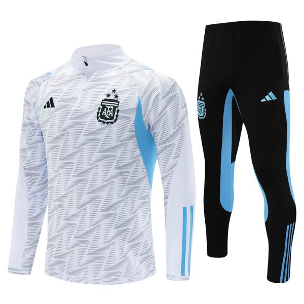 Argentina 2023/24 Half-Zip Adult Sweater+Pant 14001 - Image 3