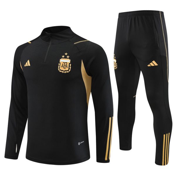 Argentina 2023/24 Half-Zip Adult Sweater+Pant 14001 - Image 3
