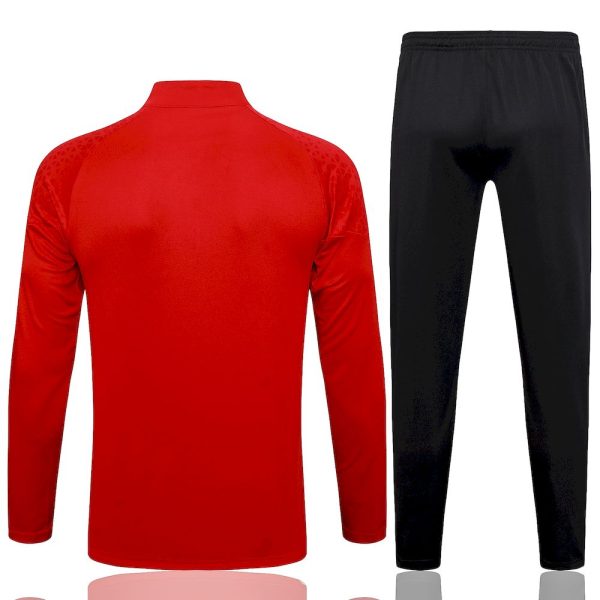 Ac Milan 2023/24 Half-Zip Adult Sweater+Pant 815 - Image 2