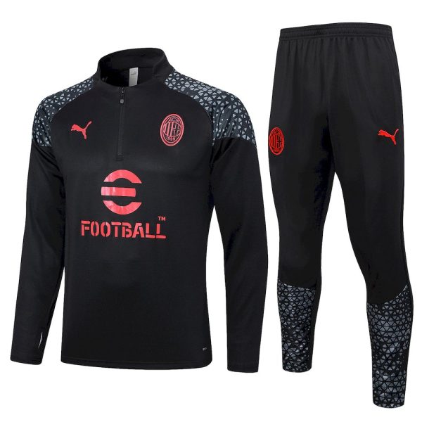 Ac Milan 2023/24 Half-Zip Adult Sweater+Pant 815