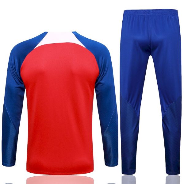 Atletico Madrid 2023/24 Half-Zip Adult Sweater+Pant 815 - Image 2