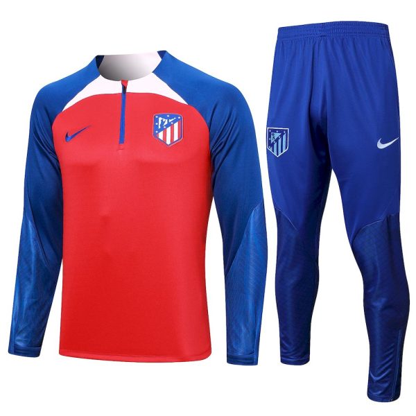 Atletico Madrid 2023/24 Half-Zip Adult Sweater+Pant 815