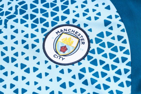 Manchester City 2023/24 Half-Zip Adult Sweater+Pant 815 - Image 3